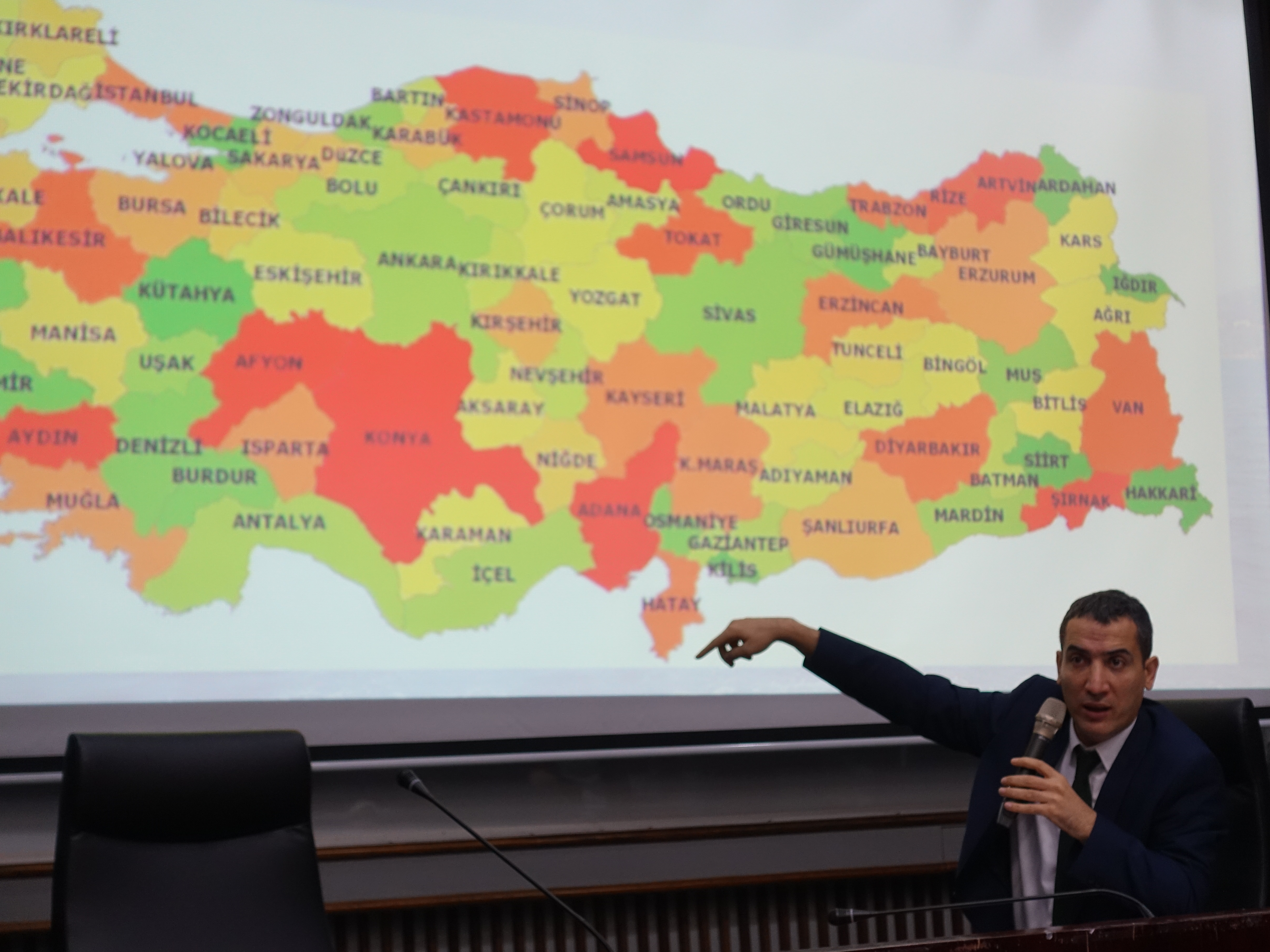 Presentation by Mr. Muhammed Berdibek, Representative of Turkish Trade Office in Taipei