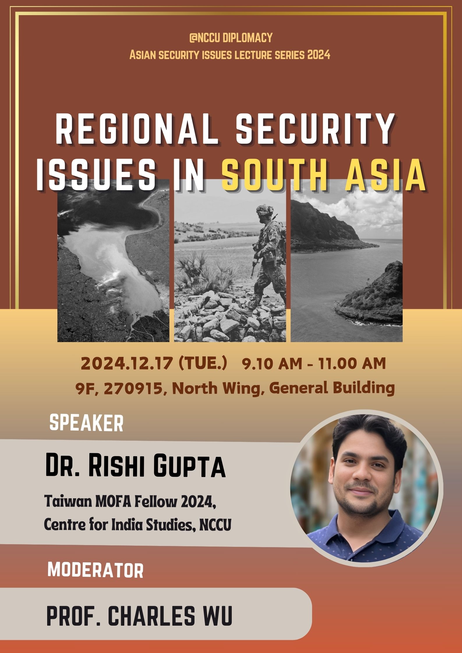 12/17 Asian Security Issues lecture series: Regional Security Issues in South Asia